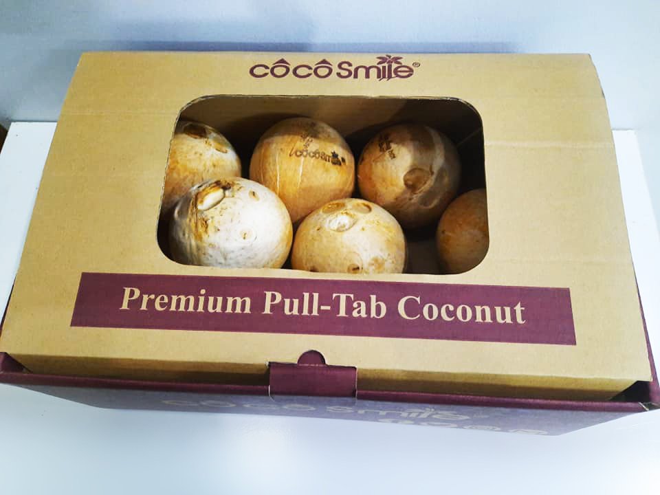 Cách thưởng thức dừa cười CocoSmile